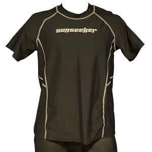 Sunseeker Swim Shirt Rash Guard UV Protection Men’s Small